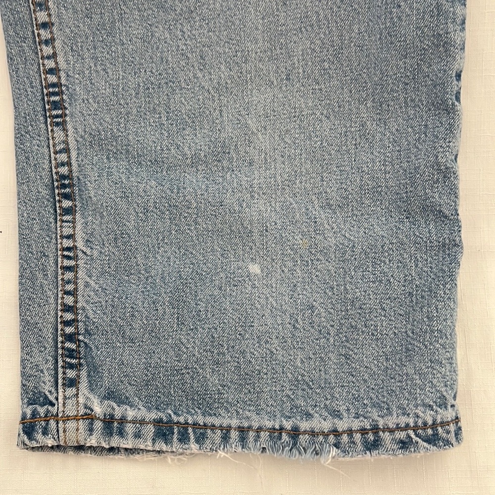 Levi’s~True Vintage~High Rise Wide Leg / Rare White Tab 965 - Picture 10 of 11